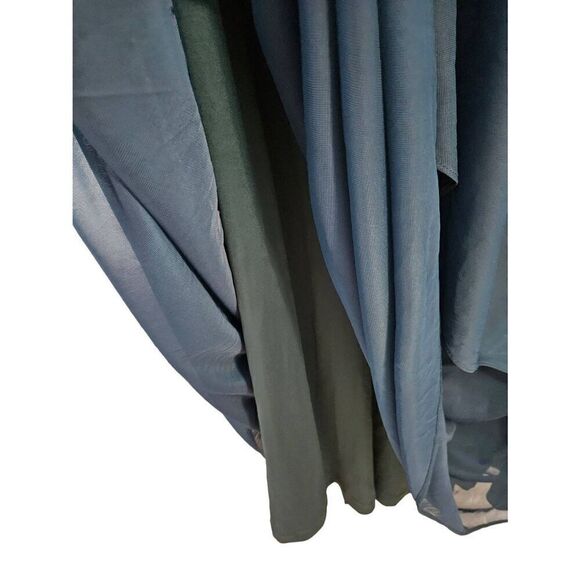 Jackie Jon New York spruce colored short sleeved special occasion dress. Size 16 - Picture 3 of 8